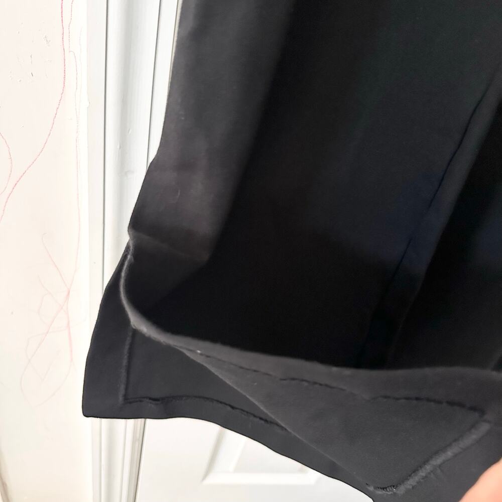 Spanx Black The Perfect Pant Flare Split Leg Trouser Pull On Pants Medium - Picture 6 of 8
